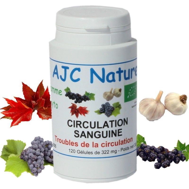 GÉLULES CIRCULATION SANGUINE BIO