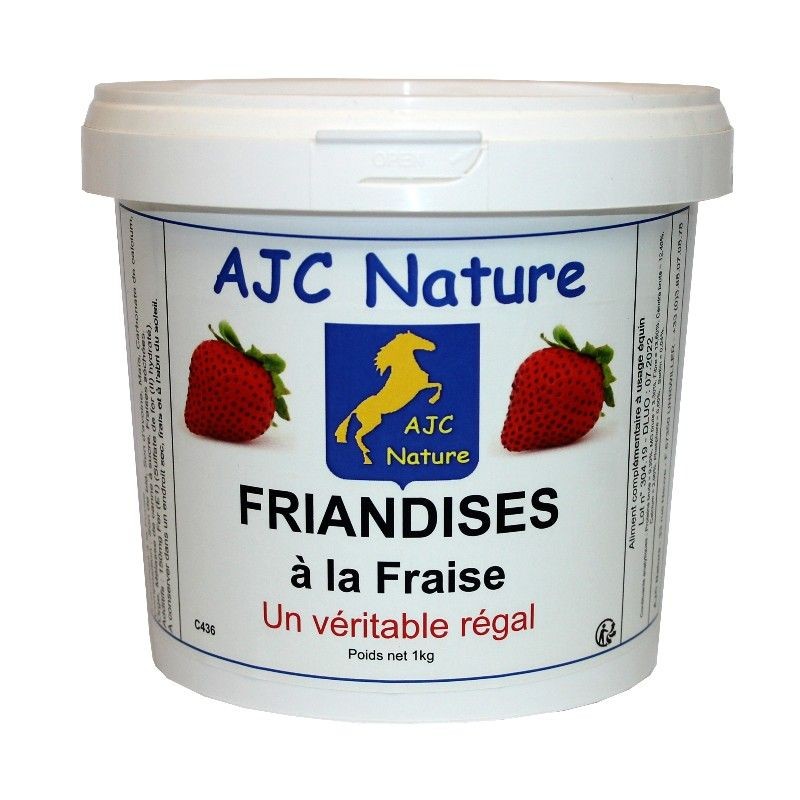 Friandise à la Fraise pour Chevaux