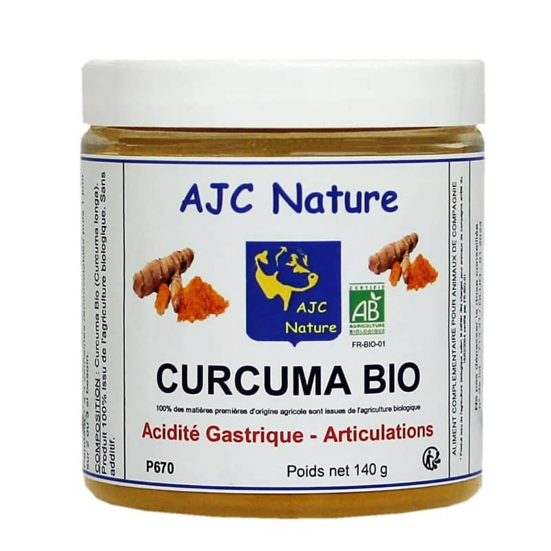 CURCUMA BIO POUDRE - AJC NATURE