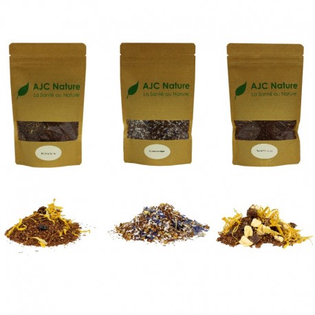 Pack 3 Rooibos et fruits bio