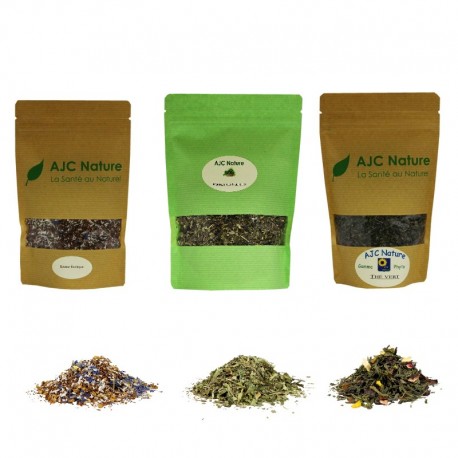 Pack thé et tisane exotique bio Pack thé et tisane exotique bio