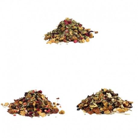Pack 3 tisanes aux fruits rouges bio Pack 3 tisanes aux fruits rouges bio