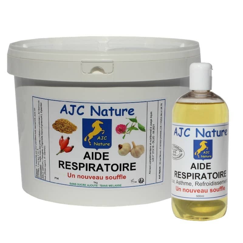 Duo Aide respiratoire pour le cheval, Huile