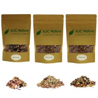 Un Pack de 3 Infusions aux fruits pour les petits ou pour les grands, mais surtout pour les gourmands