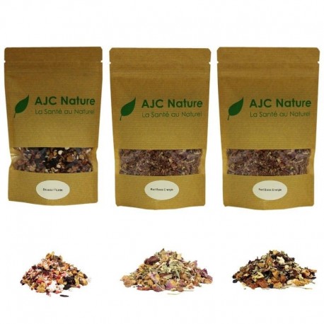 Un Pack de 3 Infusions aux fruits pour les petits ou pour les grands, mais surtout pour les gourmands
