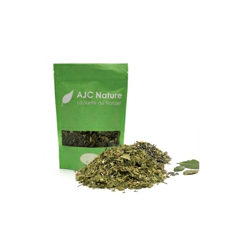 Tisane Détox Bio PH465 AJC Nature en sachet vrac 100g avec plantes aromatiques et médicinales
