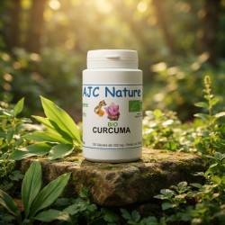 Curcuma Bio 120 gélules en extérieur