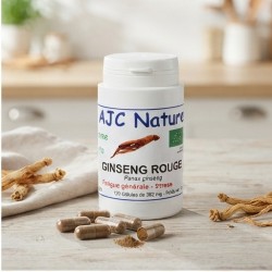 G523 Ginseng Rouge Bio pilulier 120 gélules végétales