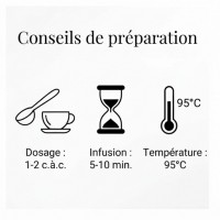 PH347 Conseils de préparation Verveine Citronnée Bio