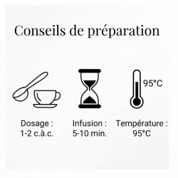 PH347 Conseils de préparation Verveine Citronnée Bio