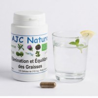Équilibre & Élimination des Graisses Bio 120 gélules AJC Nature - Rituel