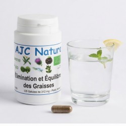 Équilibre & Élimination des Graisses Bio 120 gélules AJC Nature - Rituel