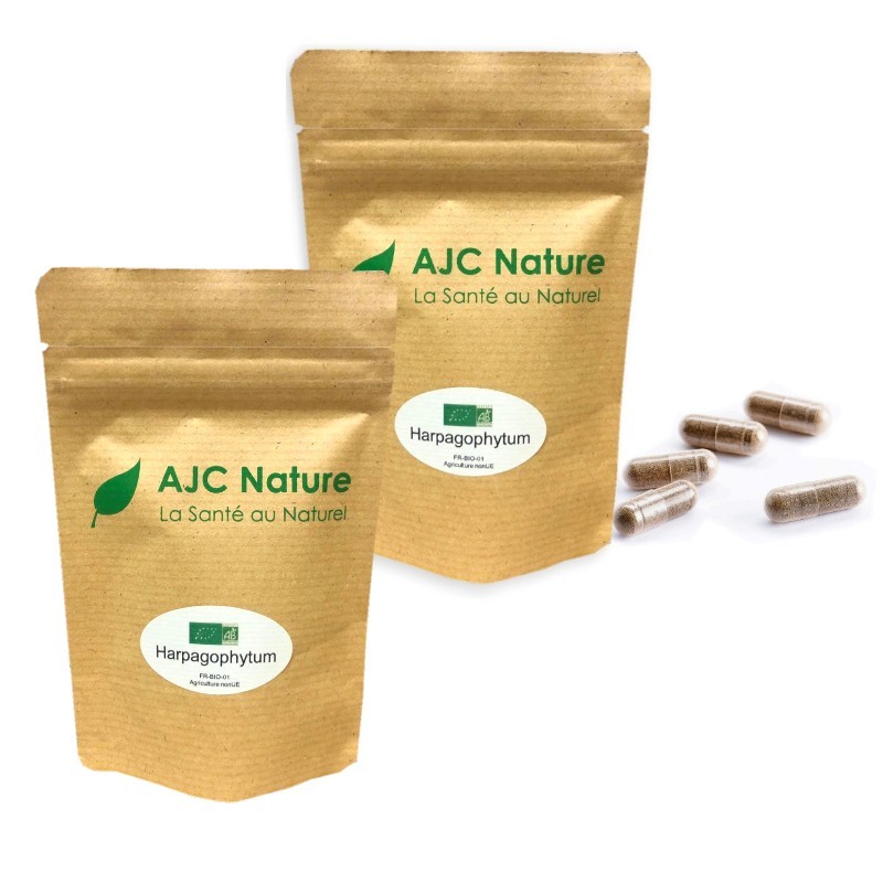 Lot de 2 sachet de gélules d'harpagophytum Bio prix promo