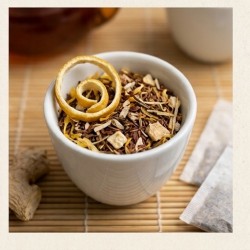 Zoom ingrédient rooibos gingembre citron bio