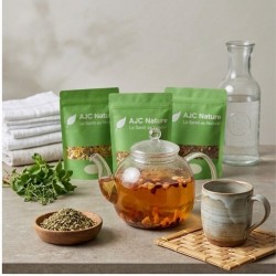 T452 Lot de 3 sachets Vrac 100g de thés glacés gourmands et naturels